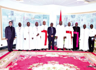 Développement humain en Afrique de l’Ouest : Des évêques font le point au président Kaboré