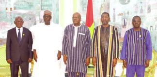 G5 Sahel: les parlementaires au palais de Kosyam