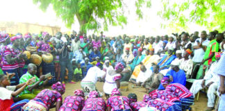 Canton de Konkistenga Naaba Saaga honore ses ancêtres