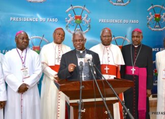 Développement humain en Afrique de l’Ouest : Des évêques font le point au président Kaboré