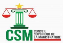 Deuxième session ordinaire du Conseil supérieur de la Magistrature (communiqué de presse)