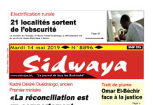 Une Sidwaya du 14 05 2019