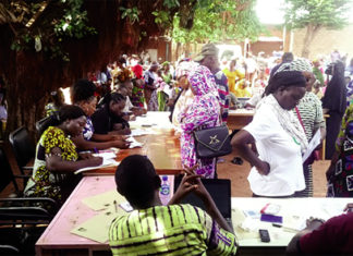 Femmes de «léguéma lôgô» de Bobo-Dioulasso : une opération d’établissements massive de la CNIB