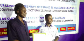 Prix international de poésie Jacques- Prosper-Bazié : le sacre du poète Parfait Dobi Maré