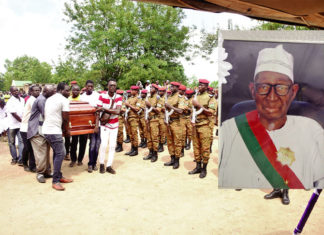 Inhumation du général Bila Zagré : le patriarche repose à Ponsomtenga