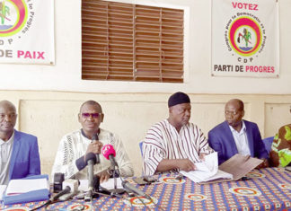 Suspension du congrès extraordinaire du CDP : «Nous avons pris acte de la décision de justice», Achille Tapsoba