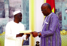 Situation politique en Guinée: un émissaire chez le président du Faso