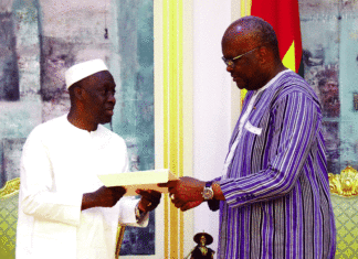 Situation politique en Guinée: un émissaire chez le président du Faso