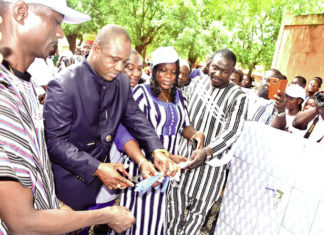 Ecoles Nimnin n°s 1, 2 et 3 : Abdoul Service international offre un château d’eau