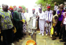 Arrondissement n°11 de Ouagadougou : Eddie Komboïgo offre un forage au quartier Yamtenga