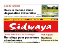 Une Sidwaya du 02 07 2019