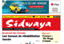 Une du 17 juillet 2019