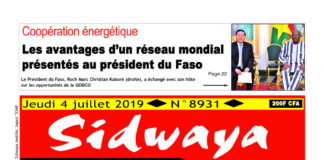 Une du 4 juillet 2019