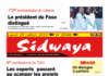 Une Sidwaya du 29 juillet 2019
