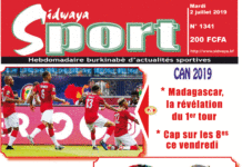 Une Sidwaya Sport du 02 07 2019
