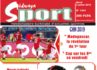 Une Sidwaya Sport du 02 07 2019