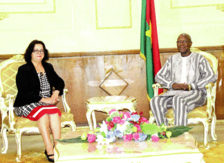 Régulation des médias: Christophe Dabiré reçoit la présidente de la HACA