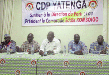 Crise au CDP : La section du Yatenga roule pour Eddie Komboïgo