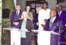 Force conjointe G5 Sahel: Frederica Mogherini chez le président du Faso