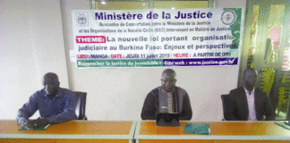 Loi portant organisation judiciaire