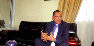 Mohamed Bazoum, candidat à la présidence de la République du Niger