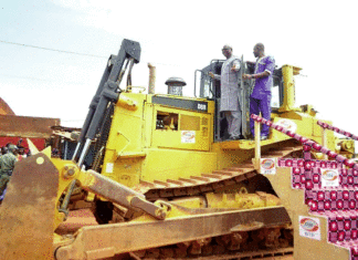 Ouagadougou: le bitumage de la voirie de desserte lancé