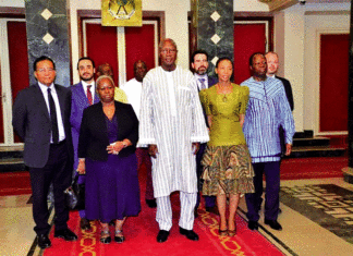 Prise en charge des déplacés au Burkina