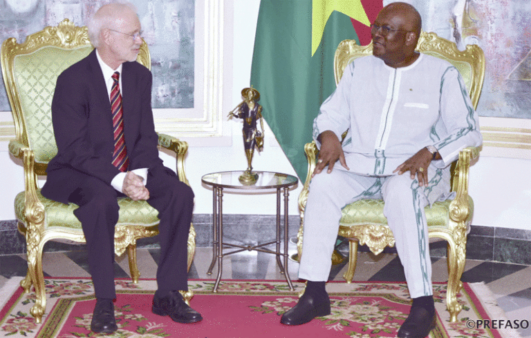 Coopération Burkina-Suisse : L’ambassadeur Thomas Litscher en fin  de mission