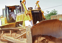Rocade Sud-Est du boulevard-Tansoba : Roch Marc Christian Kaboré lance les travaux de réhabilitation