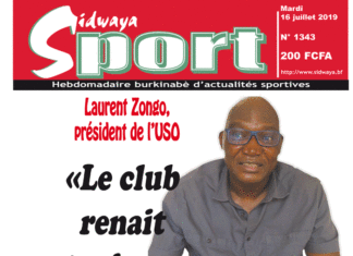 Une Sidwaya Sport du 16 07 2019