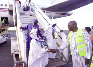 Hadj 2019 : 300 premiers pèlerins regagnent Ouagadougou