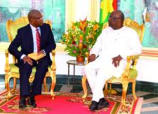 BCEAO : Le nouveau vice-gouverneur, Toé reconnaissant au président Kaboré