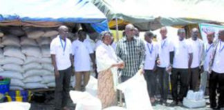 Lancement de la campagne de distribution de vivres à Pobé-Mengao