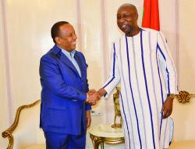 Coopération: Le Premier ministre de Sao-Tome en visite à Ouagadougou