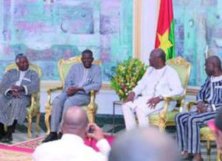 La FEPACI traduit sa reconnaissance au Président du Faso