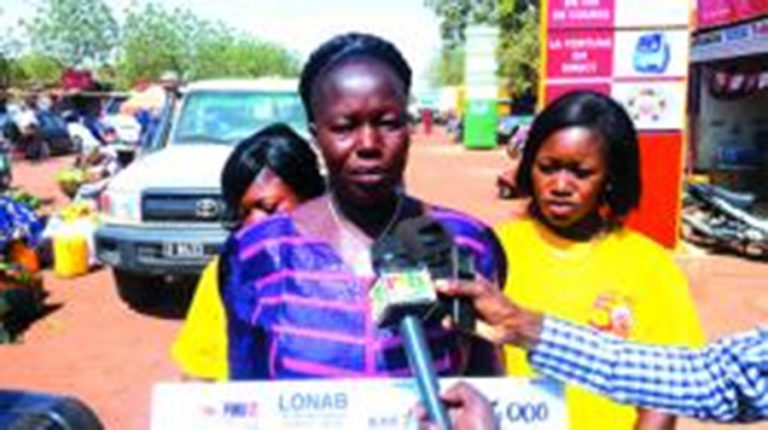 LONAB Ouahigouya Aminata Ouédraogo empoche 18 millions de FCFA