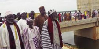 Barrage de Samandéni : Quatre chefs de canton en visite sur le site