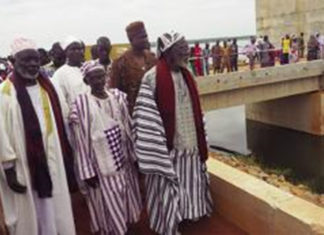 Barrage de Samandéni : Quatre chefs de canton en visite sur le site