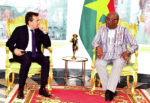 L’ambassadeur français reconnaissant au peuple burkinabè