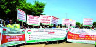 Grèves des syndicats de la fonction publique