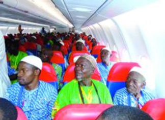 Hadj 2017 : 324 pèlerins pour le premier vol à Bobo-Dioulasso
