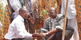 Le président du Faso lance officiellement les opérations de reforestation à Tenkodogo