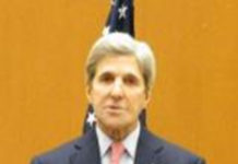 Département d’Etat Américain John Kerry face à 82 journalistes du monde