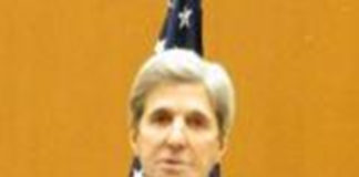 Département d’Etat Américain John Kerry face à 82 journalistes du monde