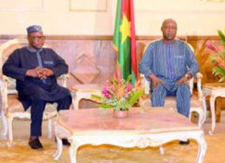 Le président du CES/Bénin, Gbian Tabé chez Kaba Tiéba