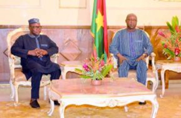 Le président du CES/Bénin, Gbian Tabé chez Kaba Tiéba