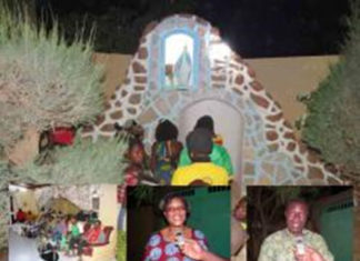 Chez la famille de Prejuce Nakoulma