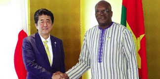 TICAD VII : Roch Kaboré échange avec Shinzo Abe et Antonio Guterres