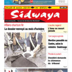 Une du 8 – 8 – 2019