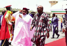 Conférence régionale sur la chenille légionnaire : le président nigérien, Mahamadou Issoufou, à la clôture des travaux